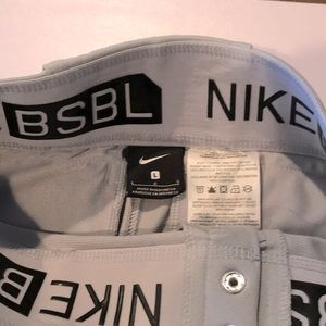 2 gray Nike baseball pants
